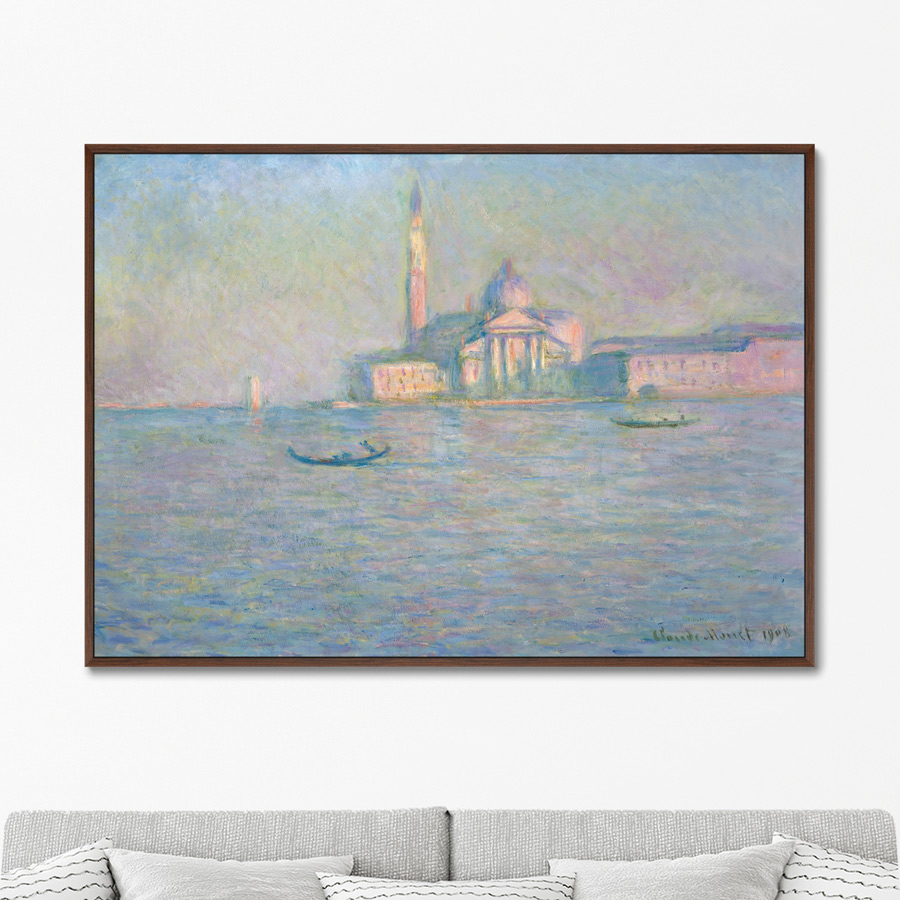 

Репродукция картины на холсте The Church of San Giorgio Maggiore Venice 1908г. 75х105см