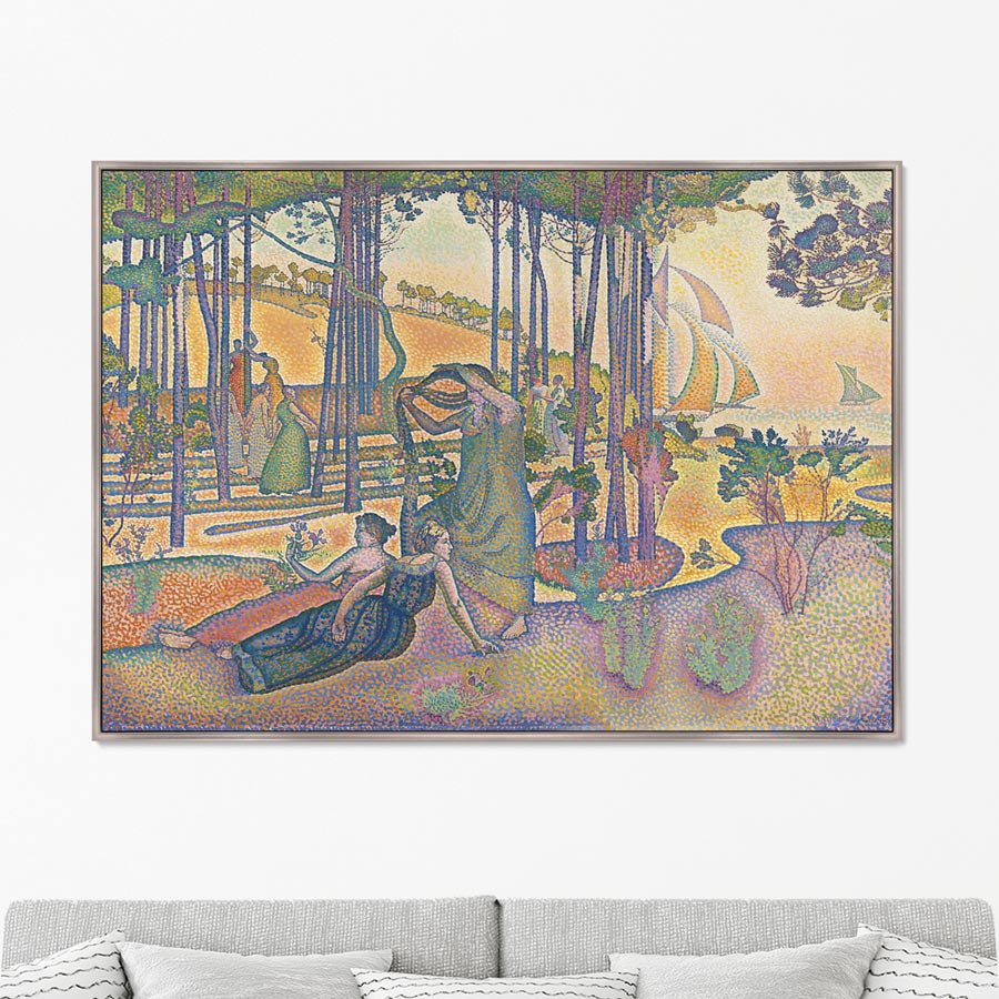 

Репродукция картины на холсте The Evening Air 1893г. Размер картины: 75х105см