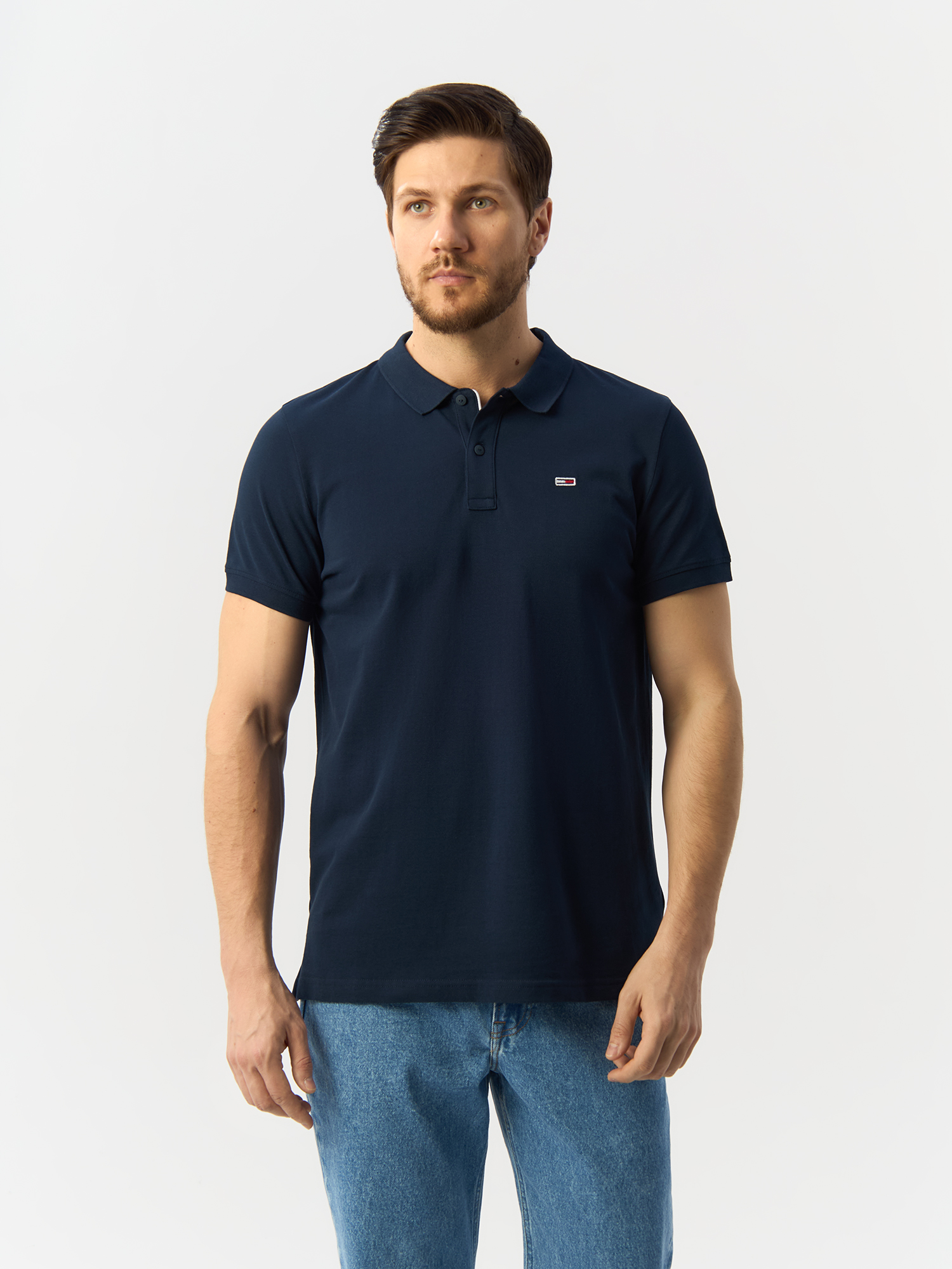 

Футболка мужская Tommy Hilfiger DM0DM18312 синяя XXL, Синий, DM0DM18312