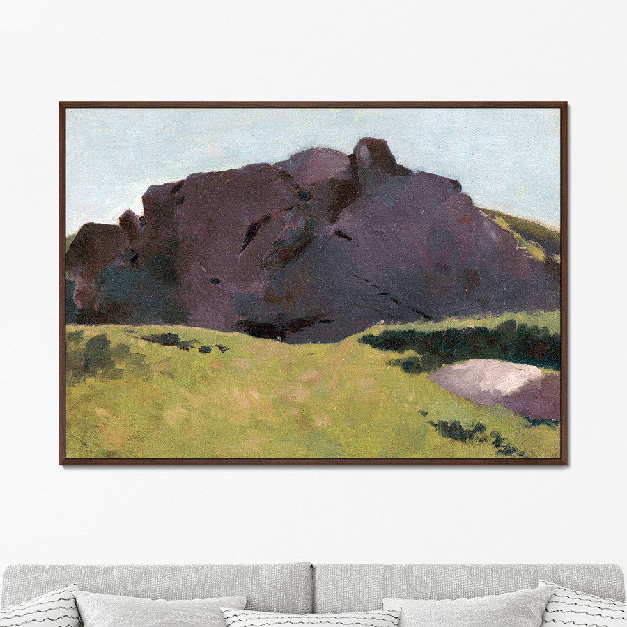 

Репродукция картины на холсте The Rocky Slope 1875г. Размер картины: 75х105см