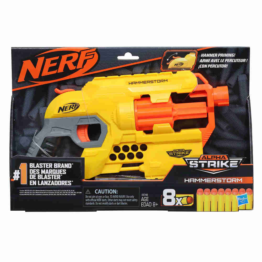 фото Бластер nerf alpha strike hummerstorm e6748