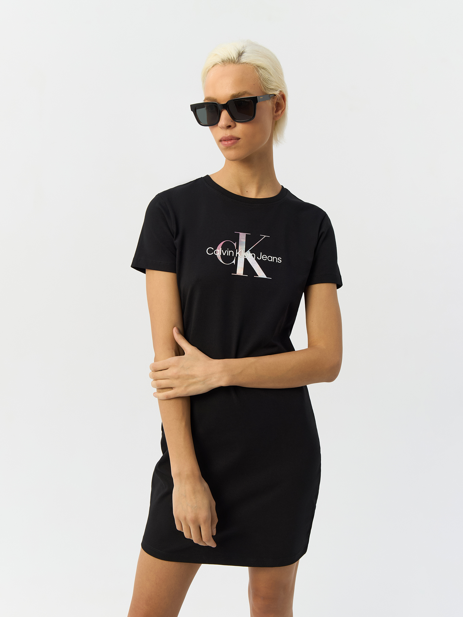 

Платье женское Calvin Klein Jeans J20J223056 черное XL, Черный, J20J223056