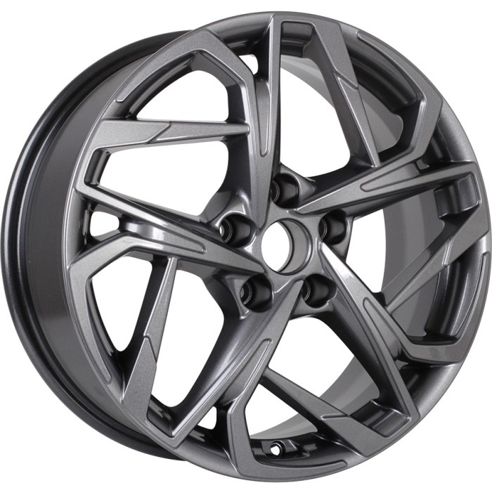 

Колесный диск Khomen Wheels KHW1716 (G) 7xR17 ET48.5 5*114.3 D67.1, Серый