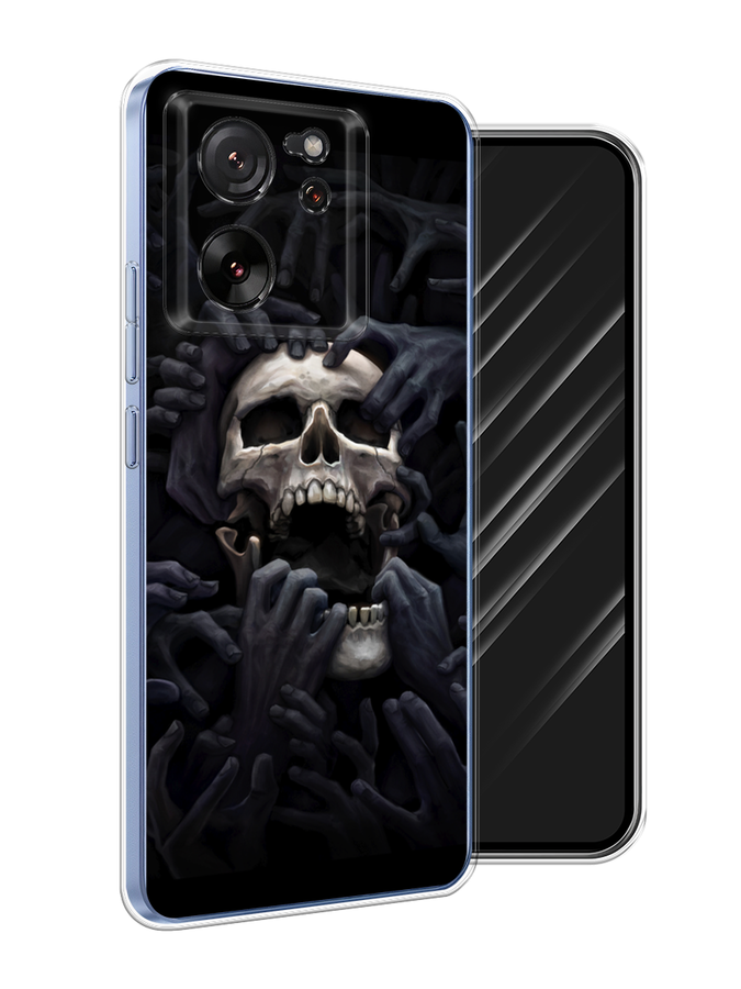 

Чехол Awog на Xiaomi 13T Pro Про "Череп 29", Черный;серый, 319950-1