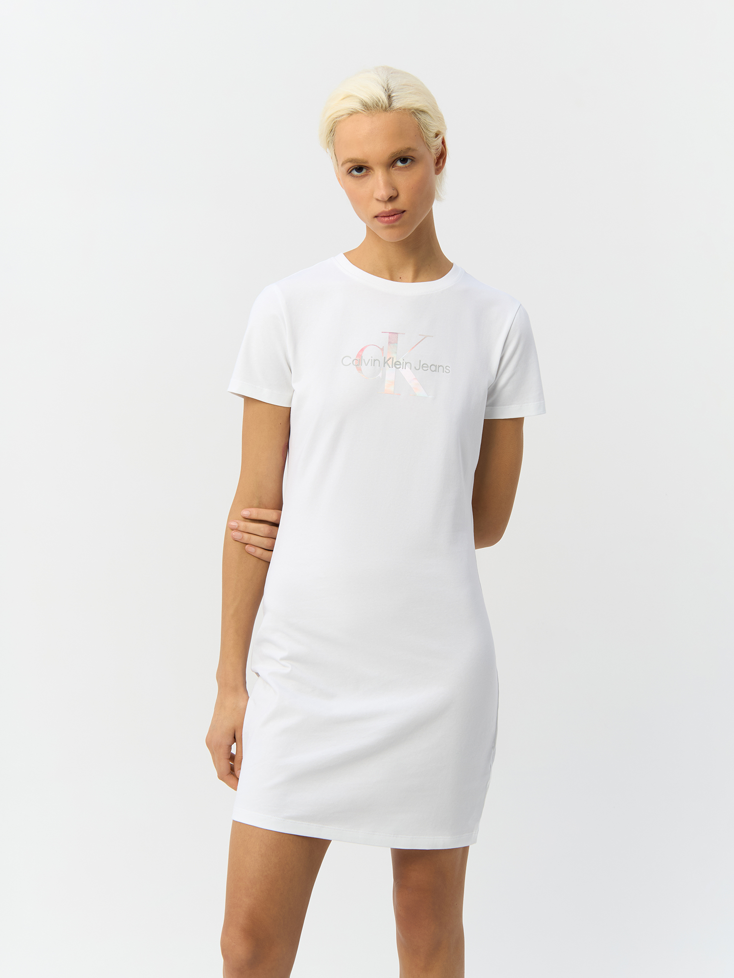 

Платье женское Calvin Klein Jeans J20J223056 белое M, Белый, J20J223056