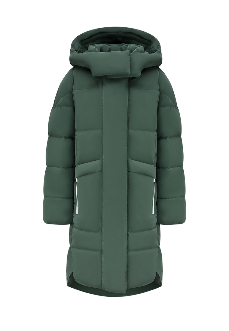 Пальто детское Oldos Эмми 1 цв.зеленый р.158 пальто женское toread зеленый