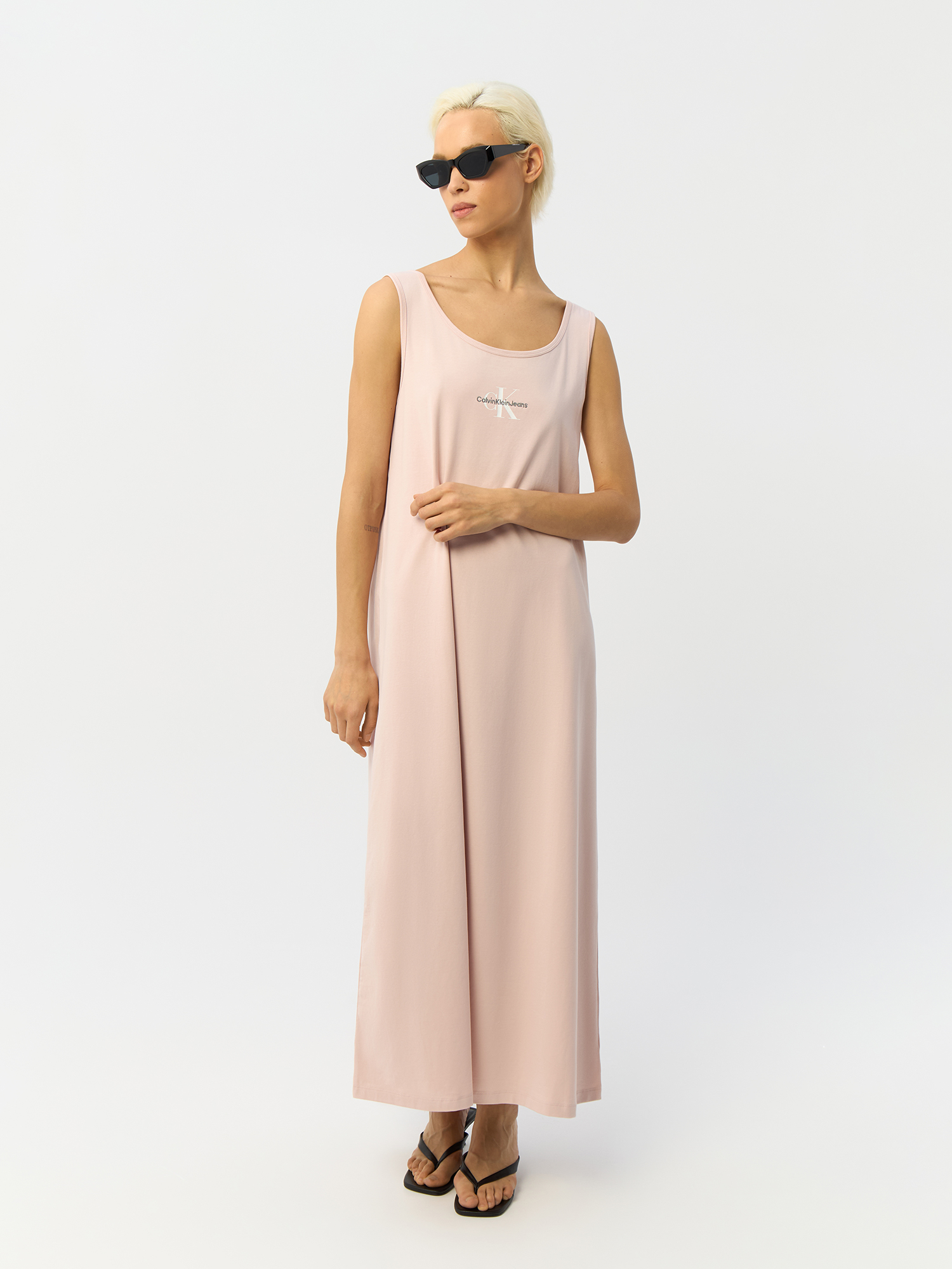 Платье женское Calvin Klein Jeans J20J223702 розовое L