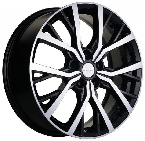 

Колесный диск Khomen Wheels KHW1806 (BF) 7xR18 ET48.5 5*114.3 D67.1, Черный