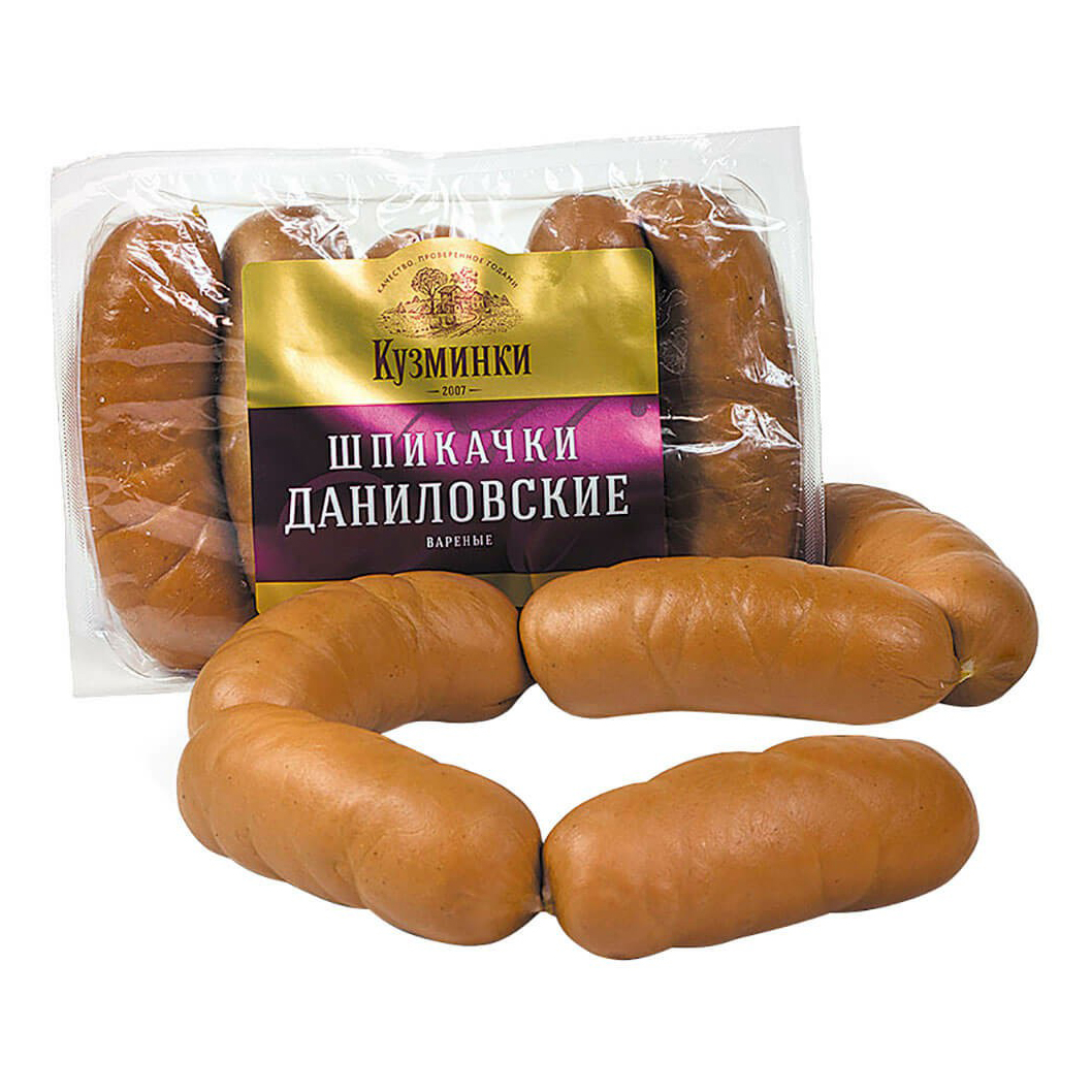 

Шпикачки Кузминки Даниловские вареные