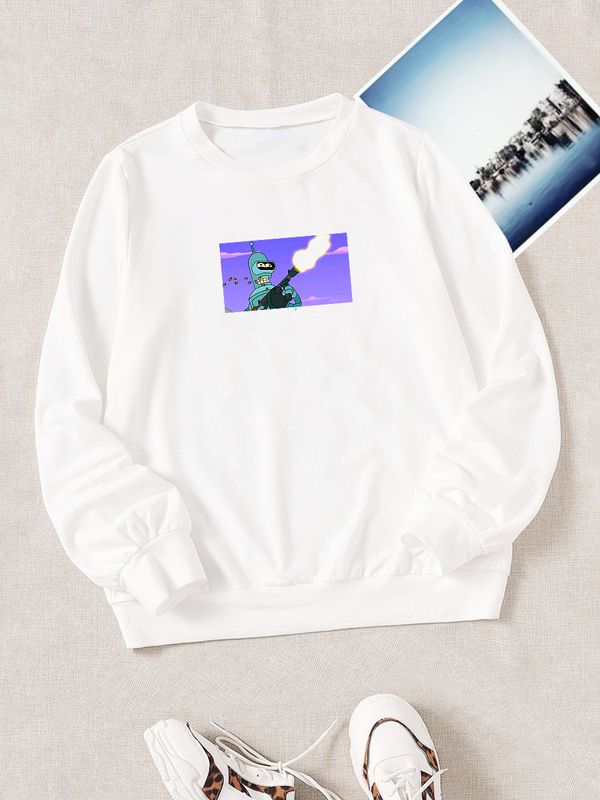 

Свитшот мужской SHARP&CUT FAF368106 белый M, FAF368106