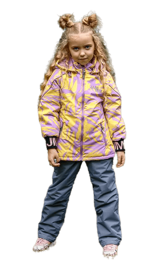 

Комплект верхней одежды Stella Kids М-685/1, желтый; розовый, 110, М-685/1