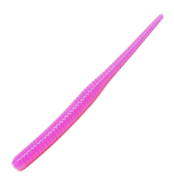 

DUNAEV Приманка DUNAEV DT-WORM-R 2.4" (DTWR60-150 / 2.4" / cheese pink), Розовый
