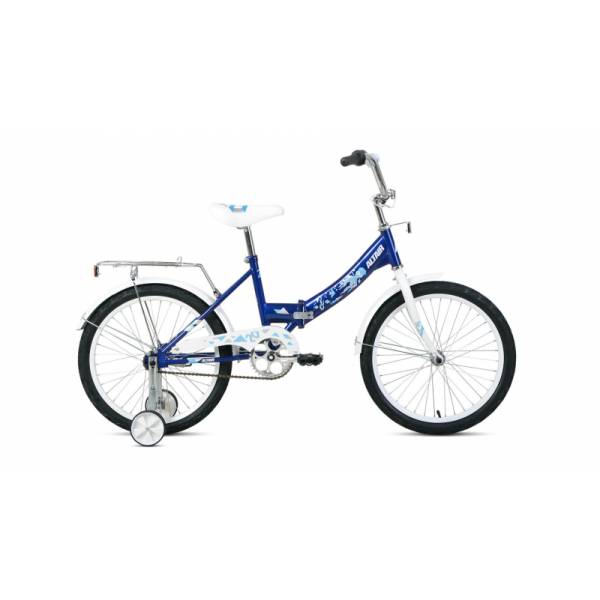 Велосипед 20 FORWARD ALTAIR KIDS COMPACT (1-ск.) 2022 синий IBK22AL20032