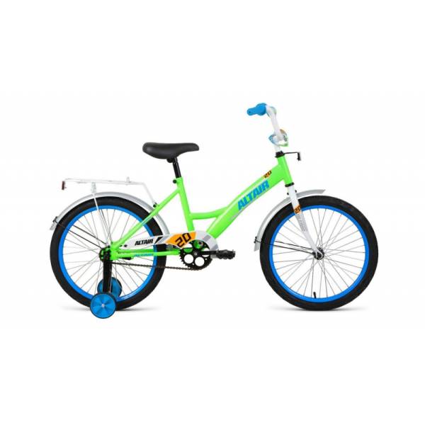 

Велосипед 20 FORWARD ALTAIR KIDS 2022 яркий/зеленый/синий, IBK22AL20040