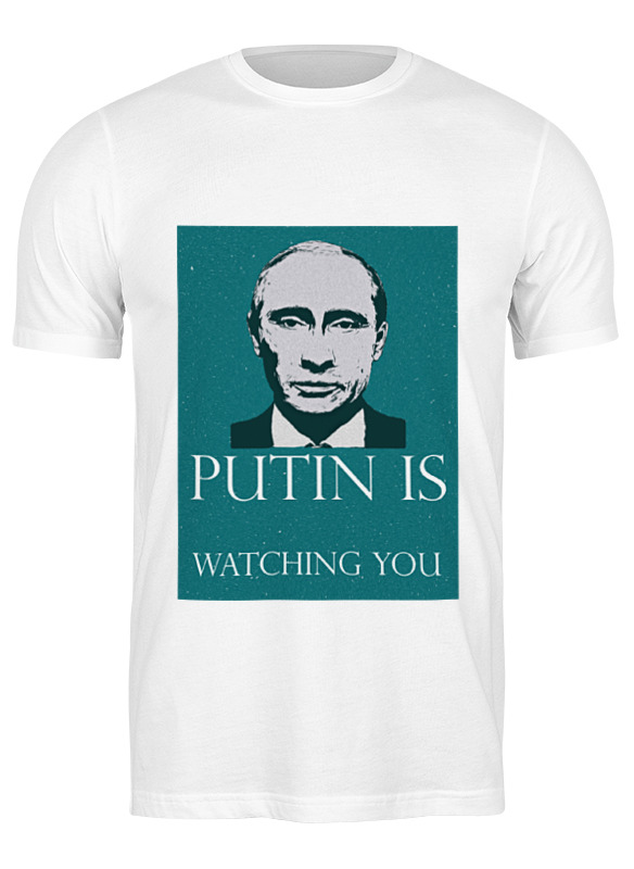 

Футболка мужская Printio Владимир владимирович путин 2 белая S, Белый, Владимир владимирович путин 2