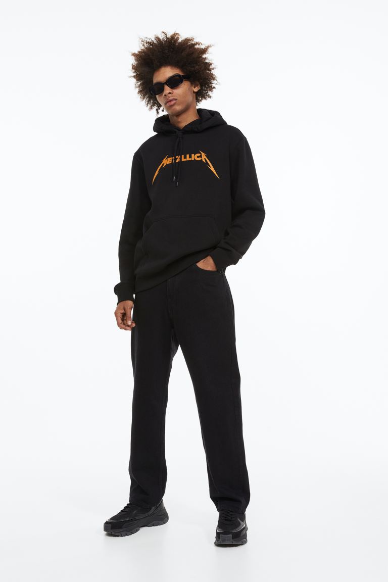 

Худи мужское H&M 0846933115 черное L (доставка из-за рубежа), 0846933115