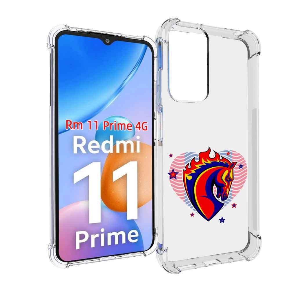 

Чехол MyPads ФК ЦСЛ Лошадь для Xiaomi Redmi 11 Prime 4G, Прозрачный, Tocco