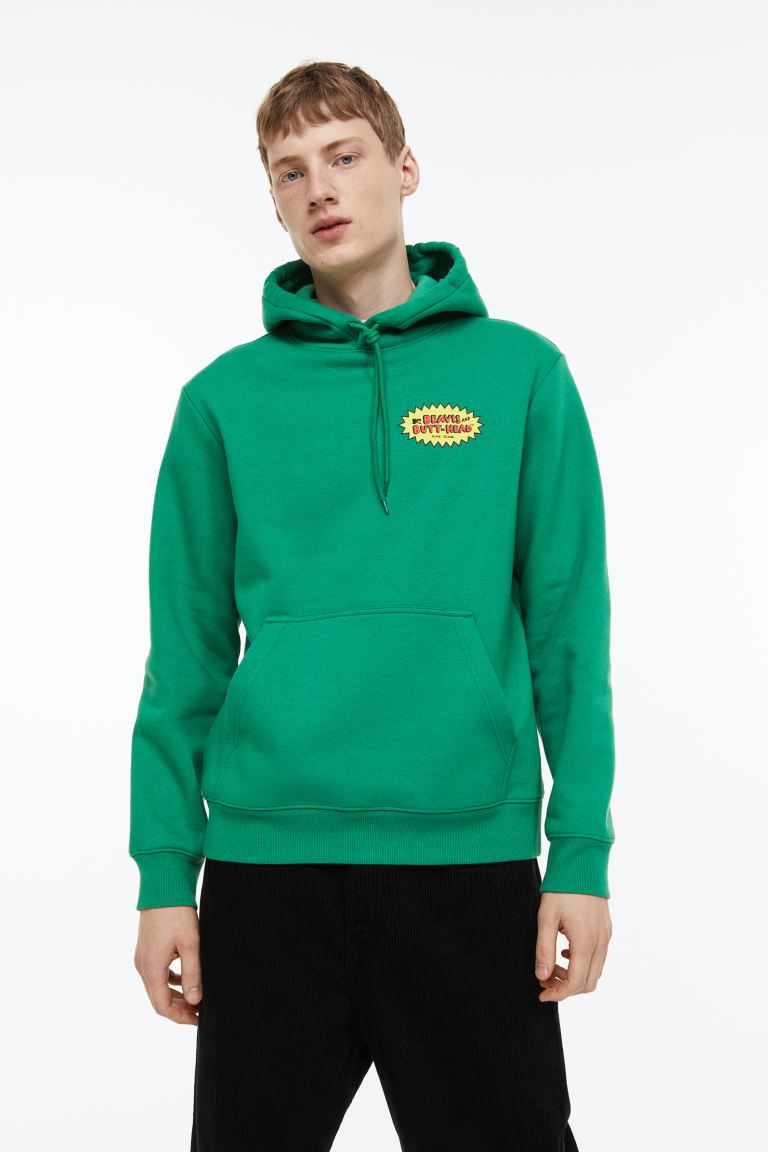

Худи мужское H&M 0846933111 зеленое XL (доставка из-за рубежа), Зеленый, 0846933111