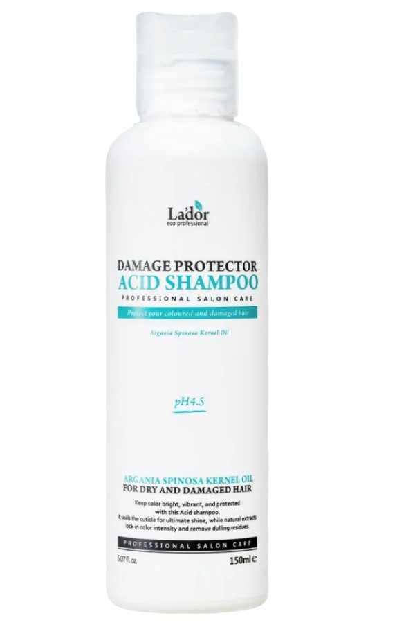 Шампунь La'dor Damaged Protector Acid Shampoo Восстанавливающий с аргановым маслом, 150 мл