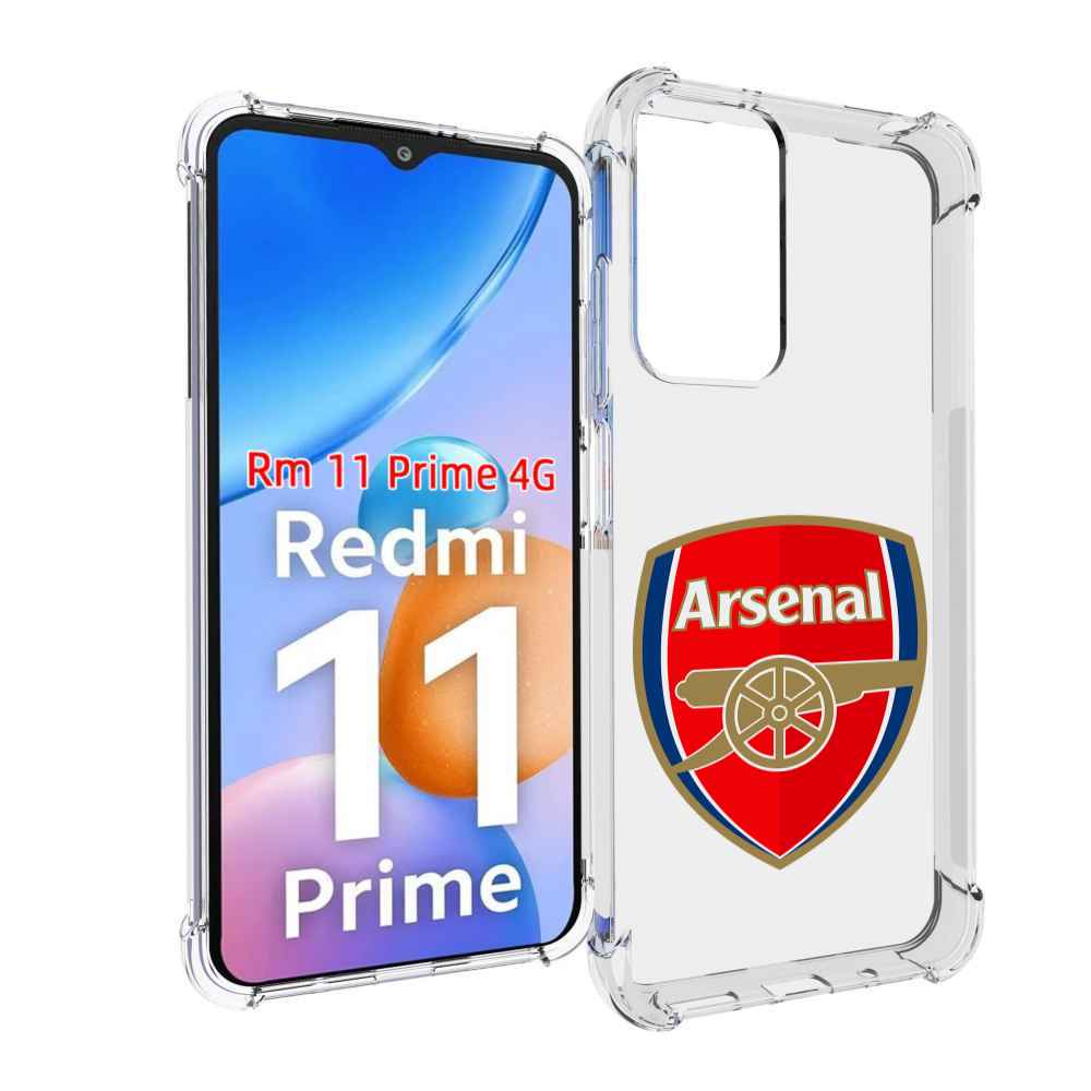 

Чехол MyPads ФК Арсенал логотип для Xiaomi Redmi 11 Prime 4G, Прозрачный, Tocco