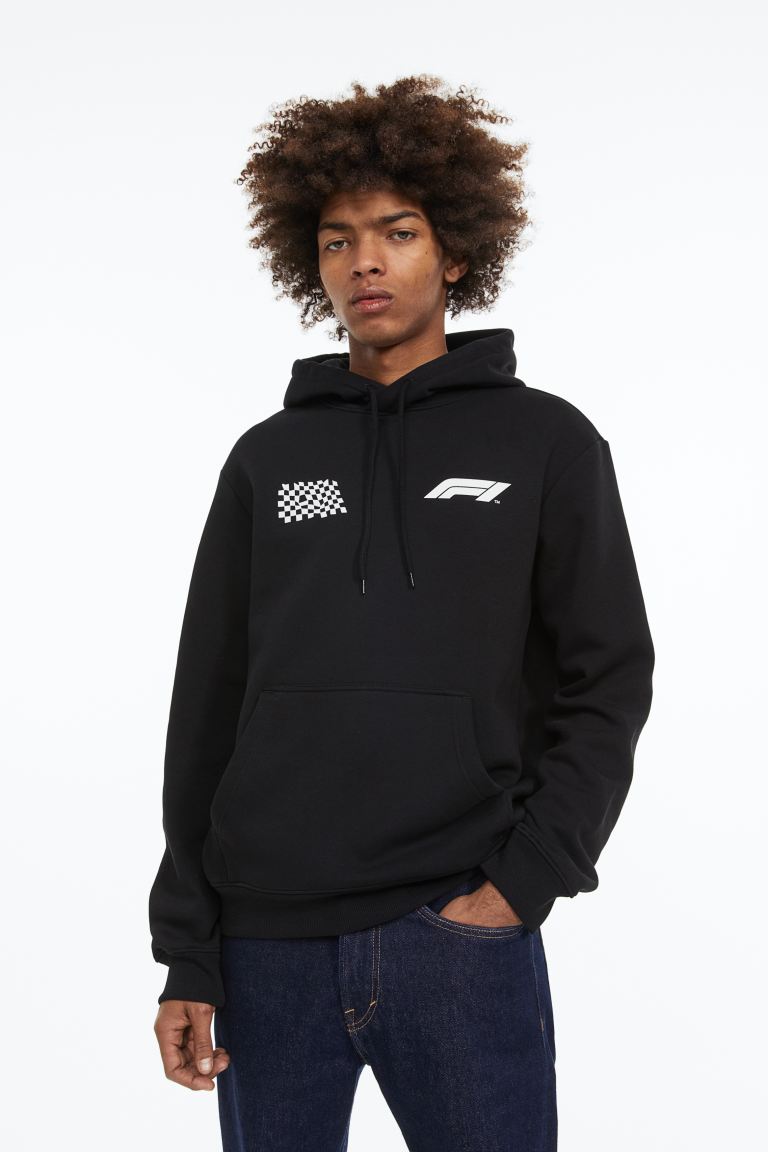 

Худи мужское H&M 0846933108 черное XL (доставка из-за рубежа), Черный, 0846933108