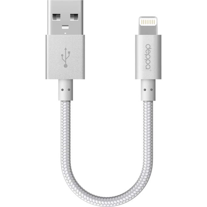 фото Кабель lightning - usb nobrand 72260 0.15 м белый