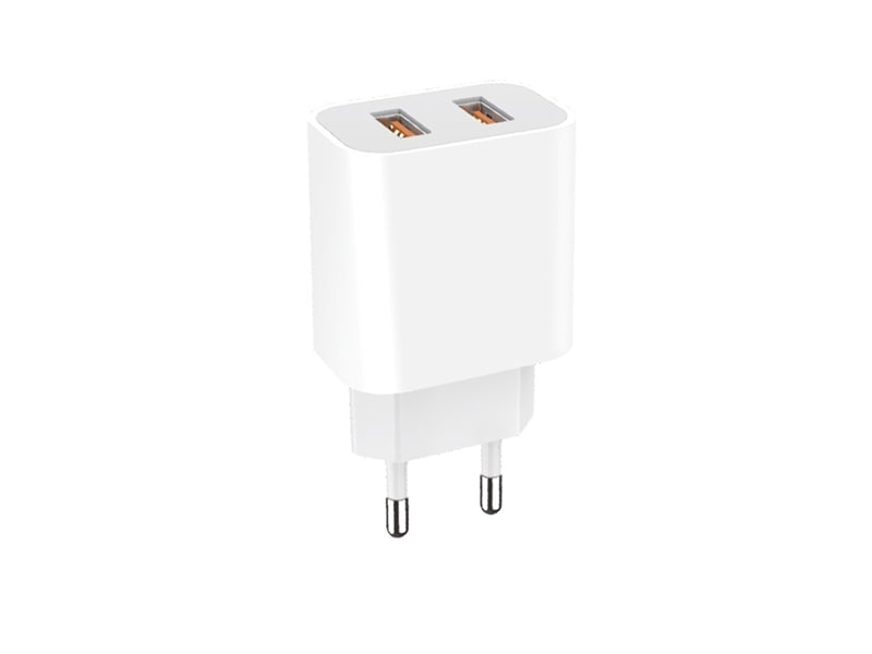 

Сетевое зарядное устройство GoPower GP2U 2xUSB, белый, GP2U