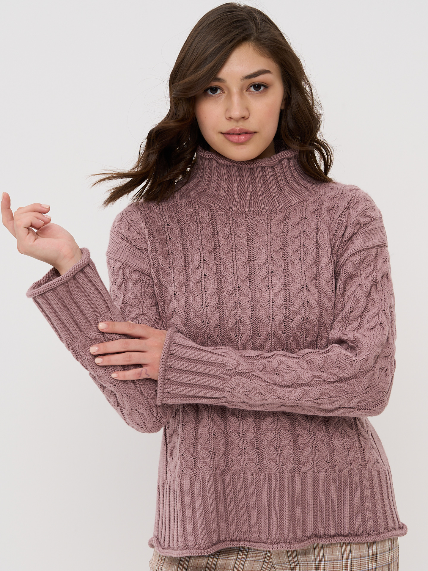 

Свитер женский VAY 5232-41092 розовый 48 RU, 5232-41092