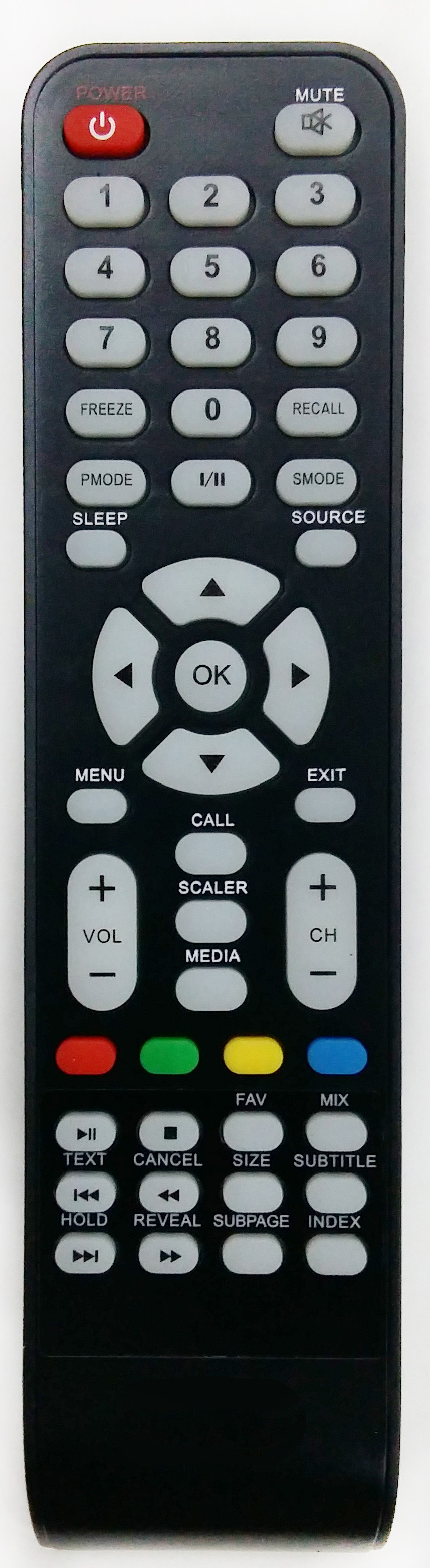 

Пульт Huayu для телевизора Akai BT-0548A-CV, A3001012