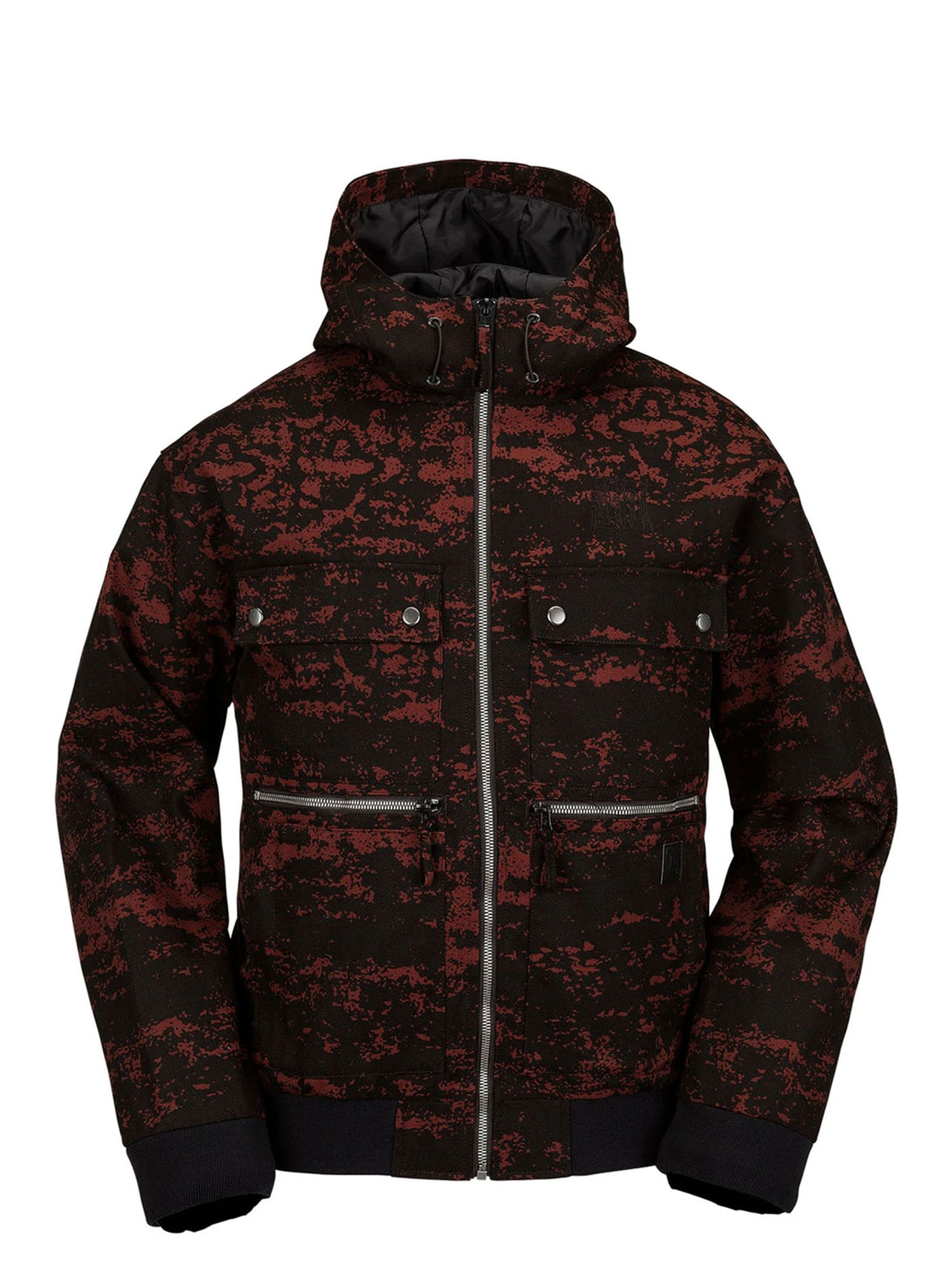 Куртка Сноубордическая Volcom Dustbox Maroon Camo (Us:m)