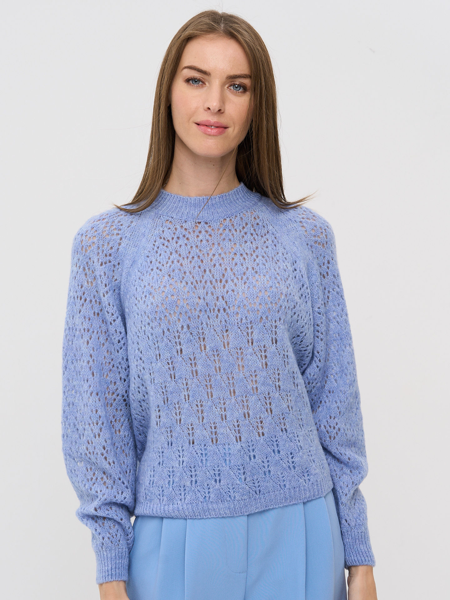 

Джемпер женский VAY 5222-41245 фиолетовый 50-52 RU, 5222-41245