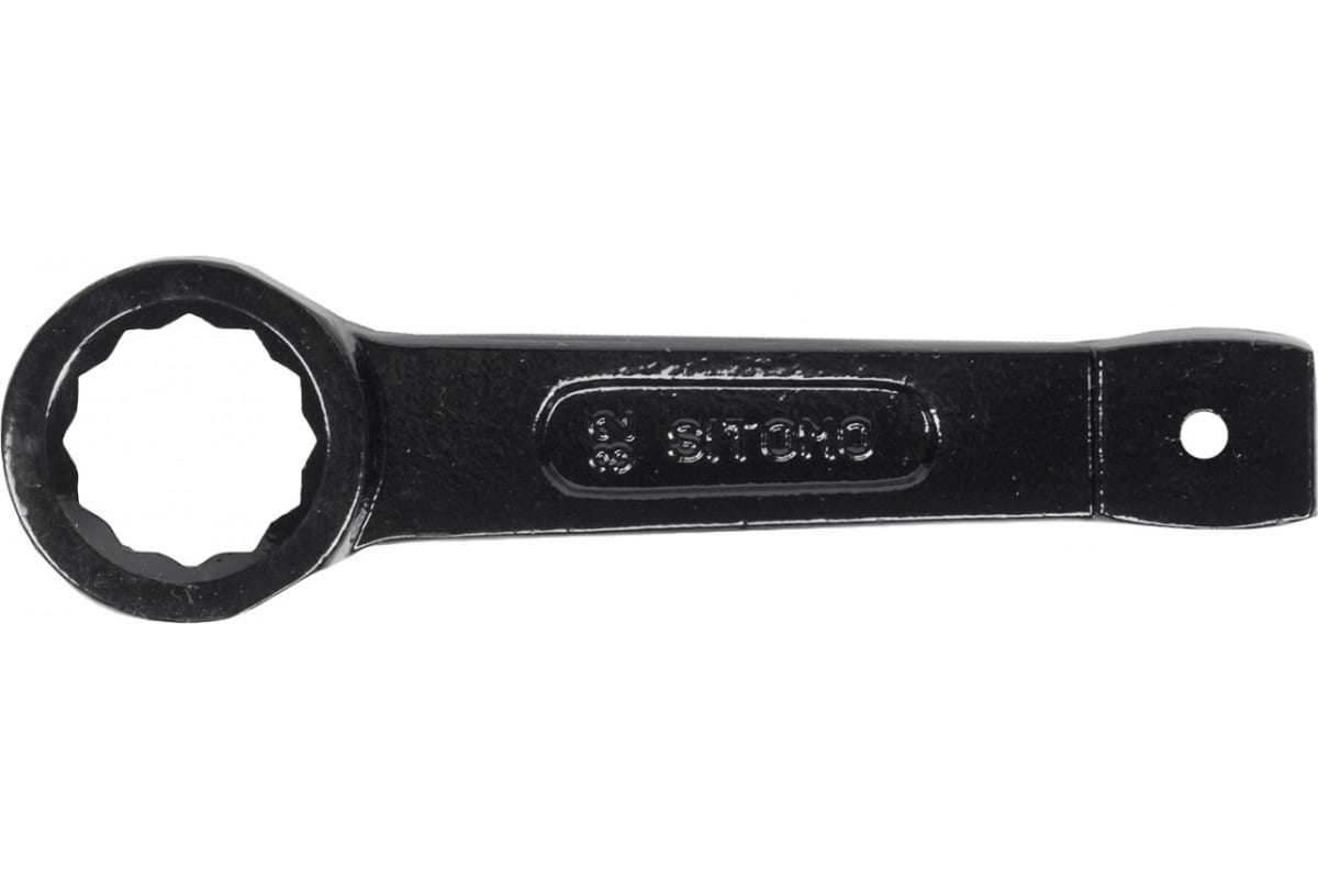 Накидной ударный гаечный ключ NORGAU Industrial с 12-гранным профилем из фосфатированной C