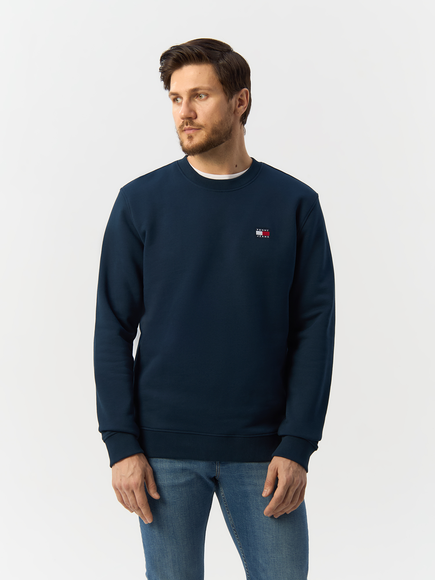 Свитшот мужской Tommy Hilfiger DM0DM17986 синий XXL