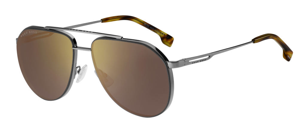 Солнцезащитные очки мужские BOSS 1326/S коричневые