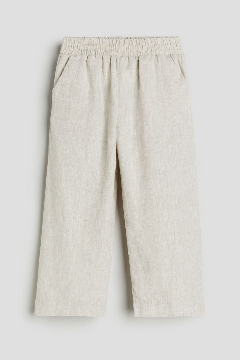 

Брюки детские H&M 1140530, светло-бежевый, 140, 1140530