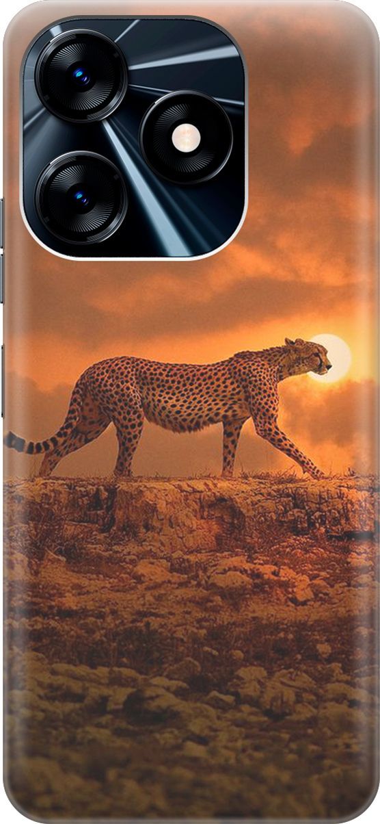 Силиконовый чехол на Tecno Spark 10 