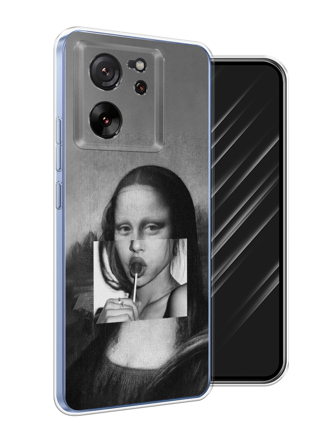 

Чехол Awog на Xiaomi 13T Pro "Mona Lisa sucking lollipop", Серый, 319950-1