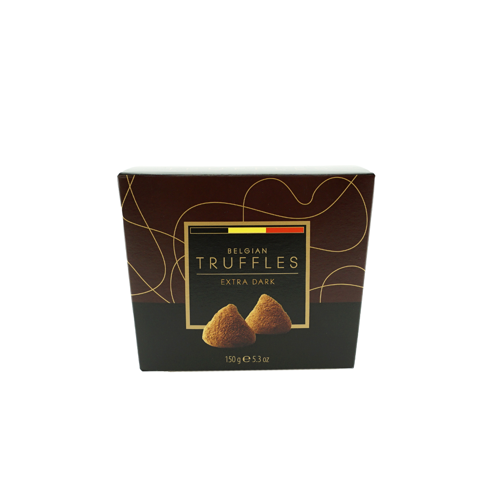 

Конфеты шоколадные Belgian Truffles Extra Dark трюфели со вкусом темного шоколада 150 г