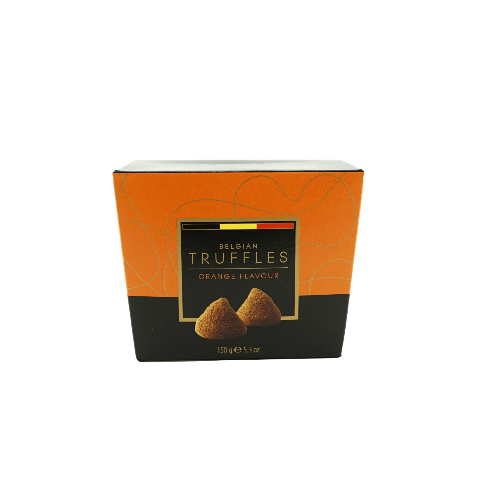 

Шоколадные конфеты Belgian Truffles Orange flavour трюфели со вкусом апельсина 150 г