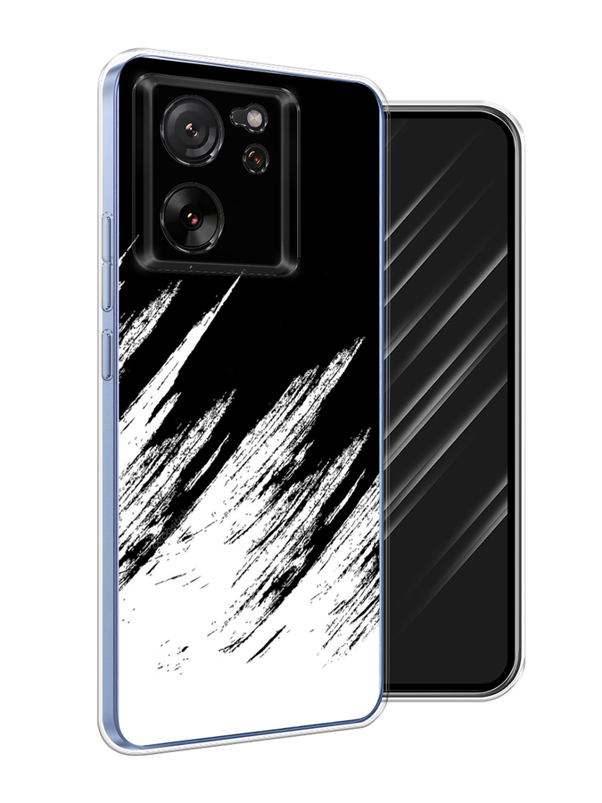 

Чехол Awog на Xiaomi 13T Pro Про "Черно белые брызги", Черный;белый;бежевый, 319950-1