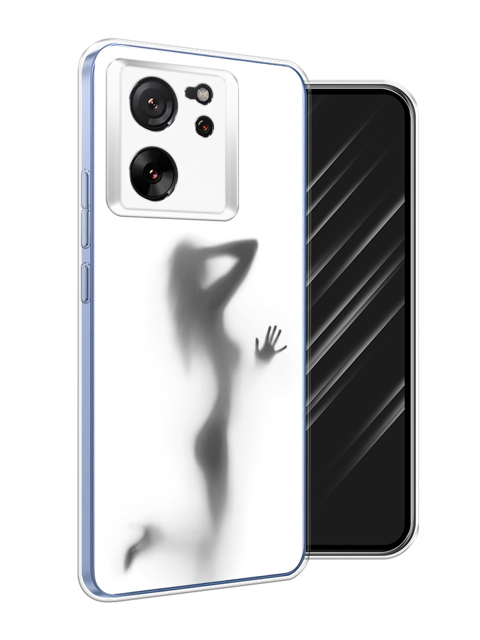 

Чехол Awog на Xiaomi 13T Pro Про "Стекло в душе", Белый;серый;черный, 319950-1