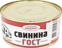 

Свинина главпродукт Семейный бюджет гост высший сорт 325 г