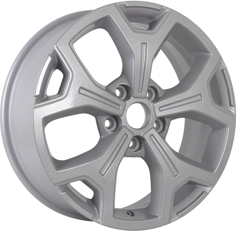 

Колесный диск Khomen Wheels KHW1710 (FSF) 6.5xR17 ET40 5*114.3 D64.1, Серебристый
