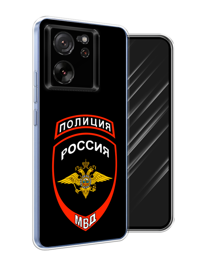 

Чехол Awog на Xiaomi 13T Pro Про "Полиция шеврон", Черный;красный;белый, 319950-1