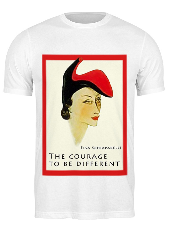

Футболка мужская Printio Elsa schiaparelli белая S, Белый, Elsa schiaparelli