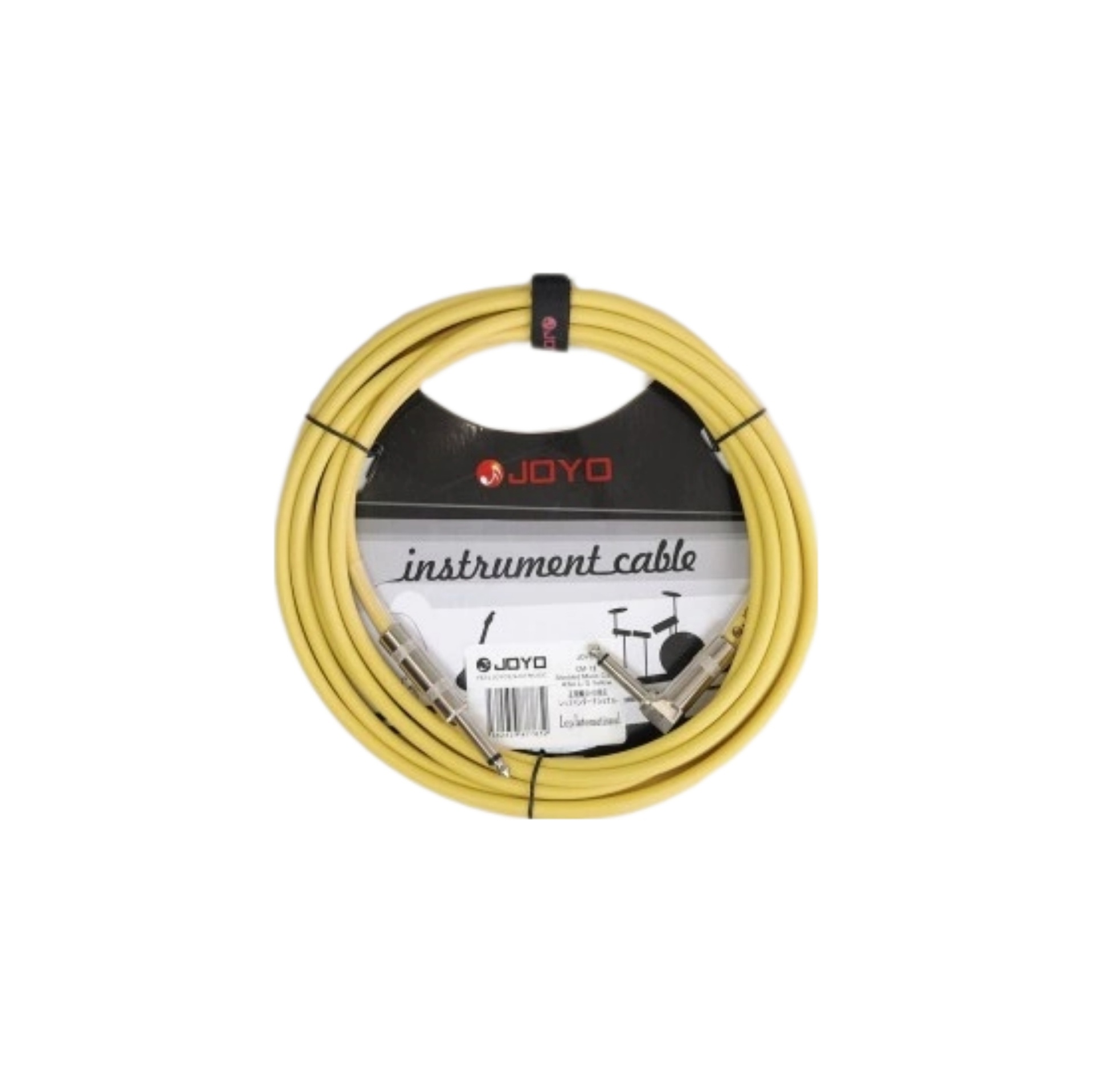Joyo Cm-04 Cable Yellow инструментальный кабель, 4,5 м, Ts-ts 6,3 мм