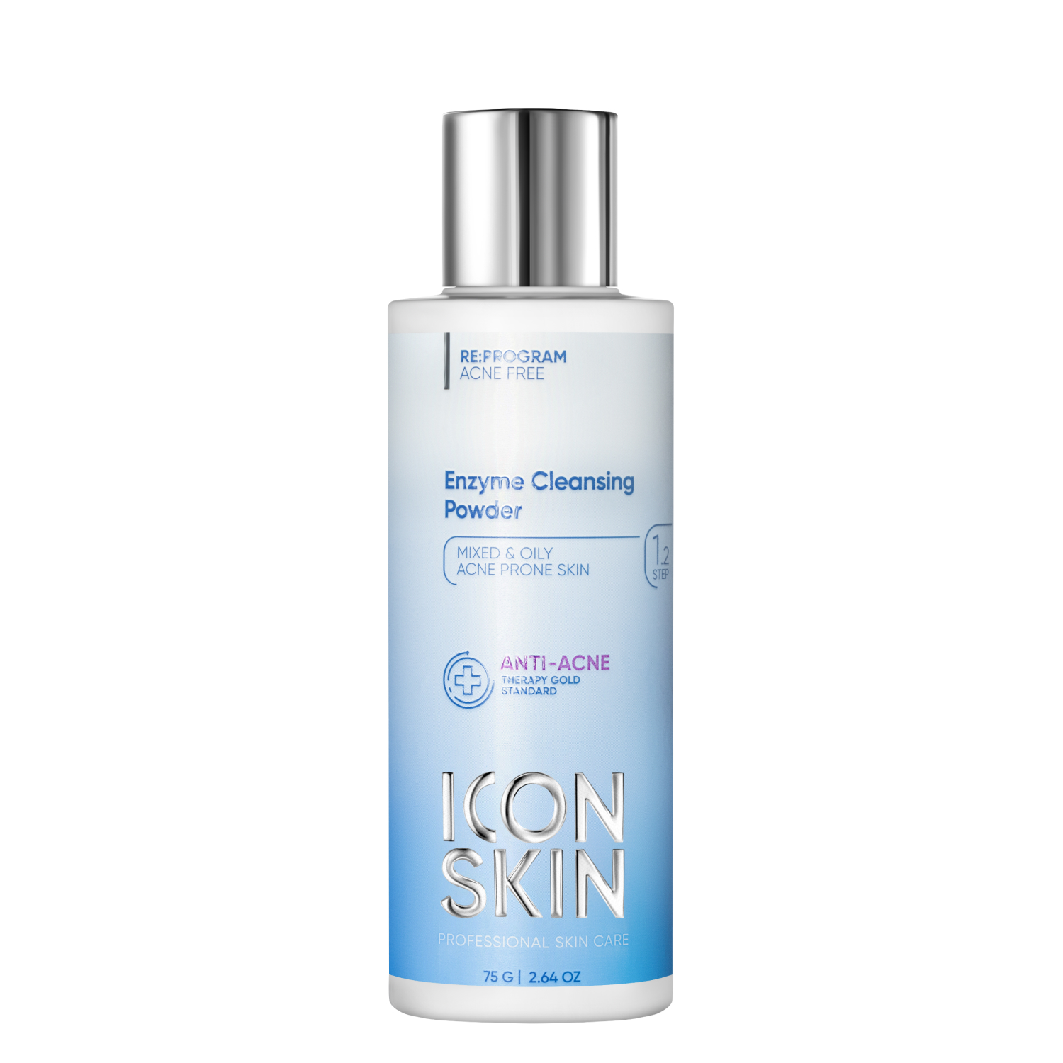 фото Энзимная пилинг-пудра для умывания icon skin enzyme cleansing powder, 75 г