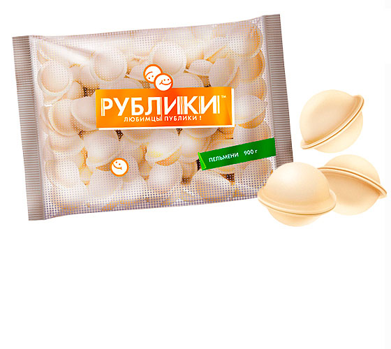 

Пельмени Поспел Рублики 900 г