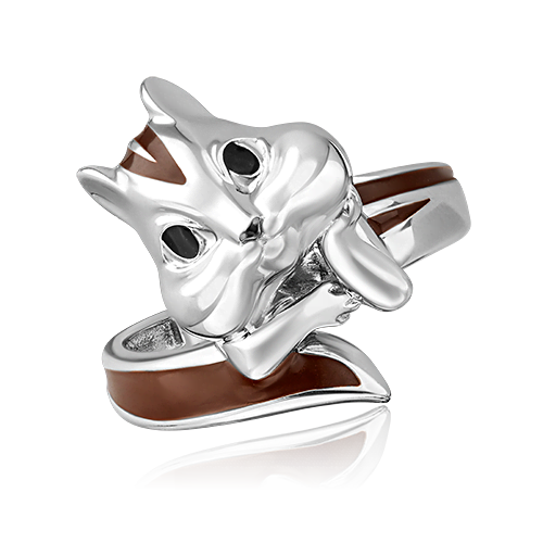 

Кольцо из серебра р., PLATINA jewelry 01-5660-00-000-0200, эмаль, 01-5660-00-000-0200