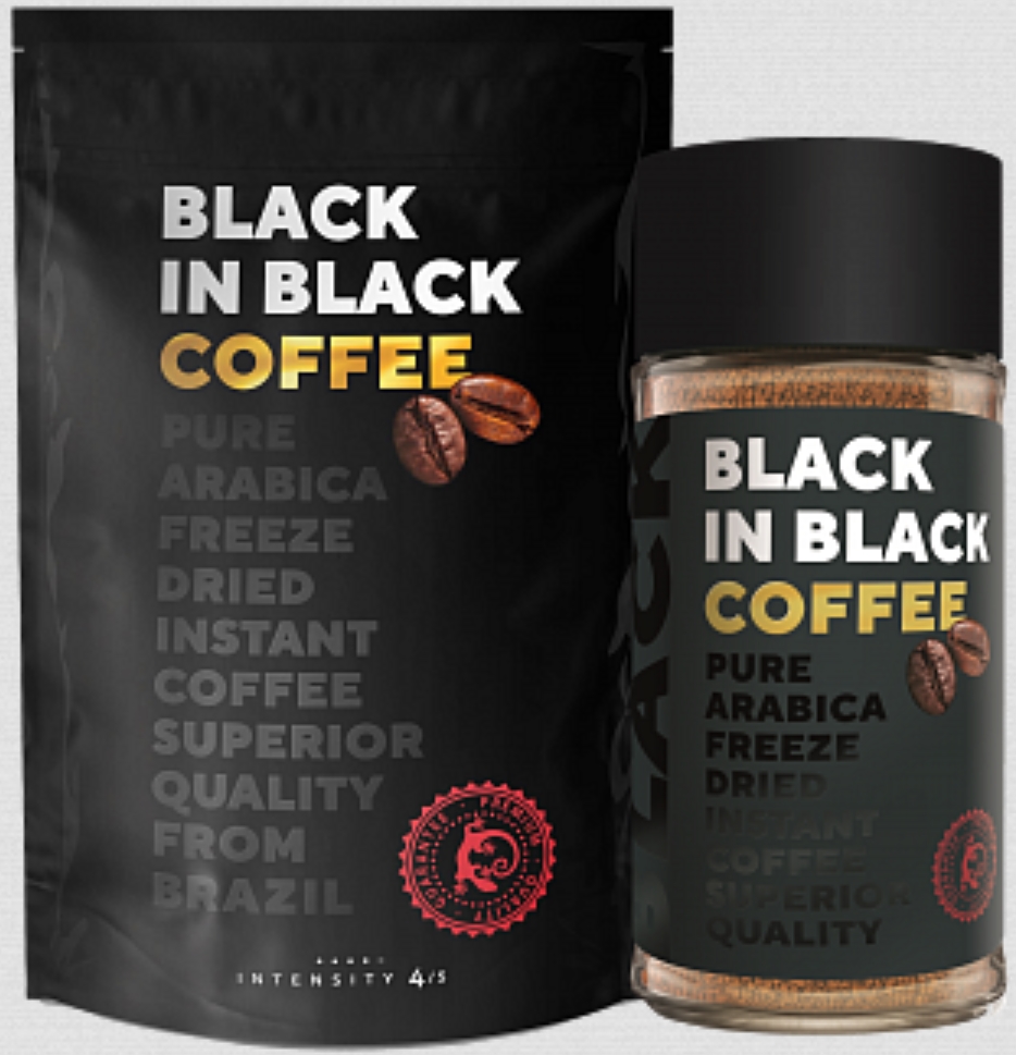 

Кофе Black in black растворимый 75 г